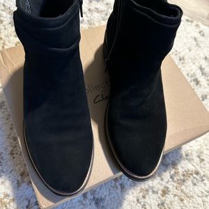 Clarks Sharon Salon Booties